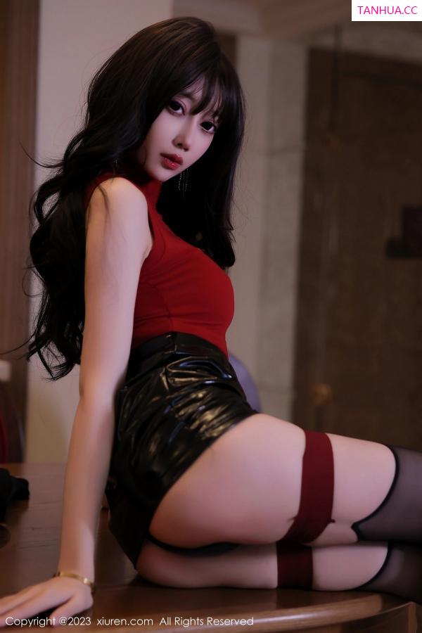 玥儿玥  [XiuRen]高清写真图 2023.05.26 No.6806 玥儿玥er 黑丝美腿第18张图片